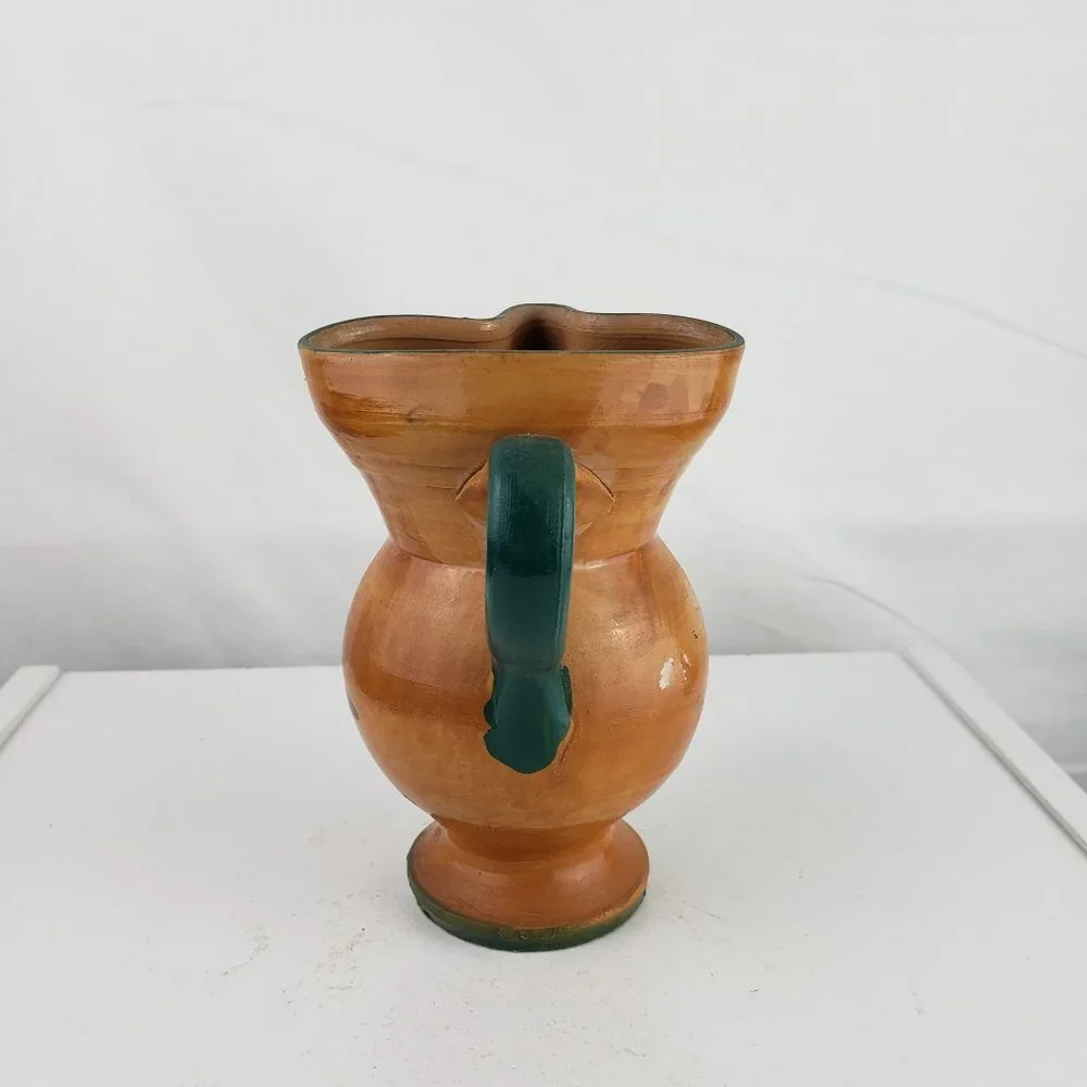 R.DI Calabria Pottery Pitcher Handmade Italy